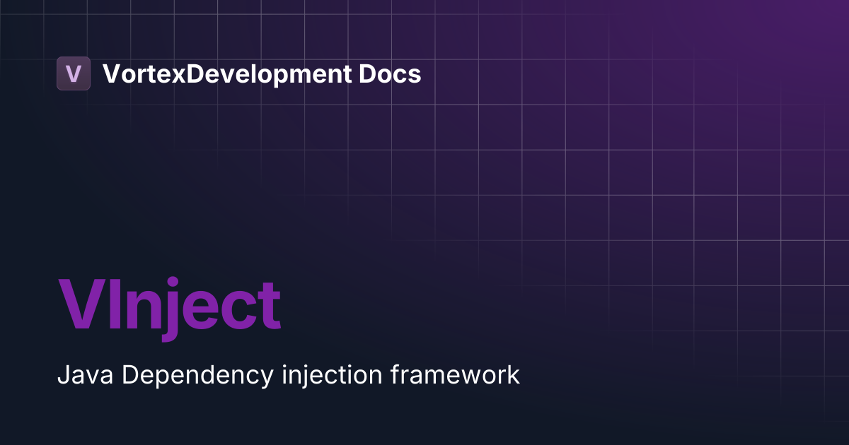 VInject | VortexDevelopment Docs